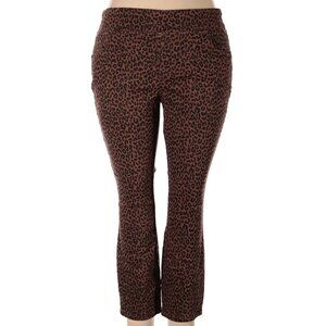 (5 for $25) belle Kim‎ Gravel Pull On Jeggings in Animal Print Size 10